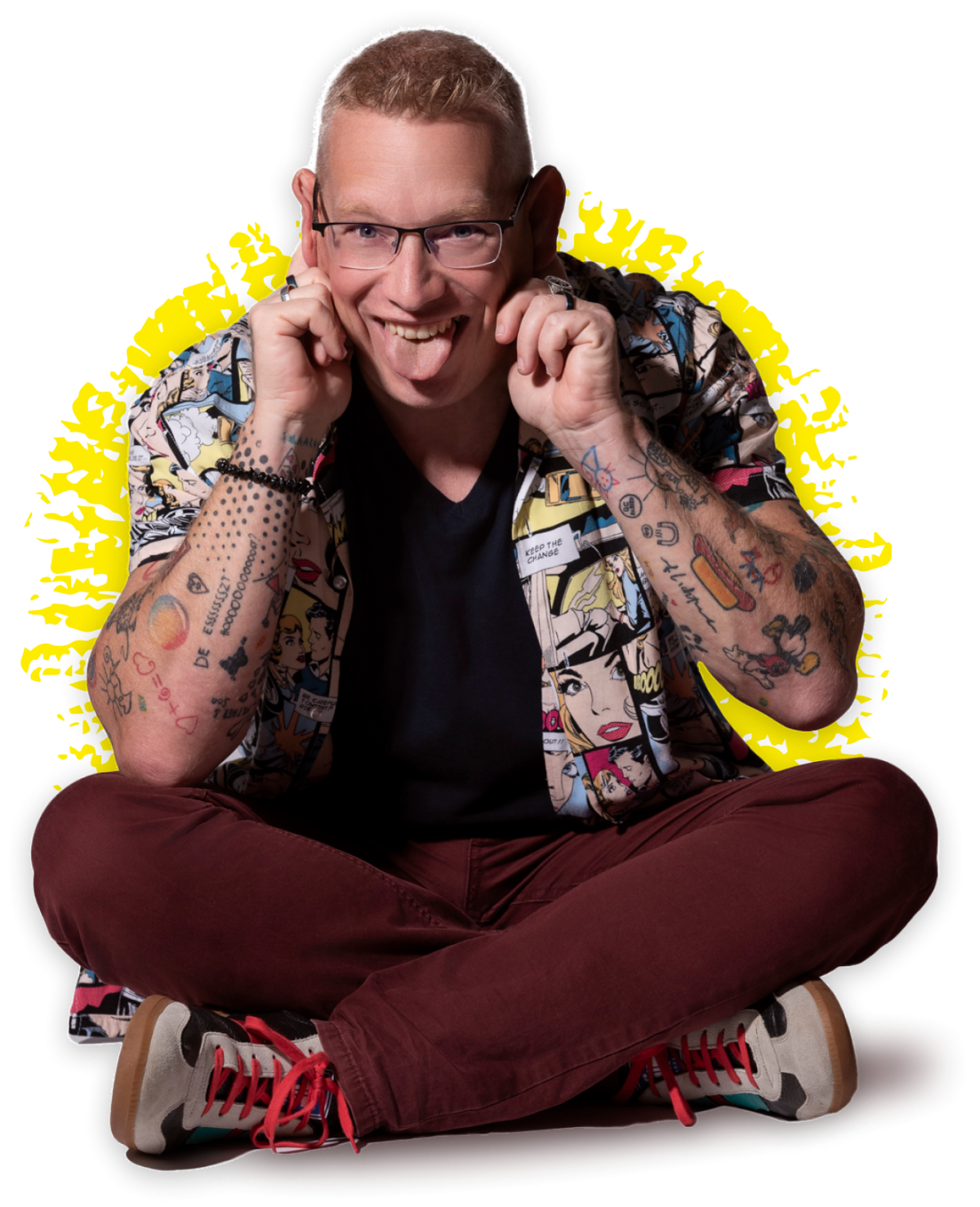 Emam Vi Robi Vámos Robi - művész-mentor, gyermek coach