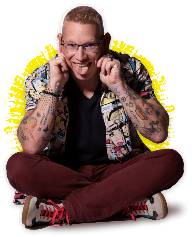 Emam Vi Robi Vámos Robi - művész-mentor, gyermek coach